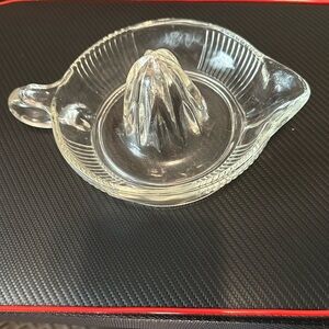 Vintage glass juicer